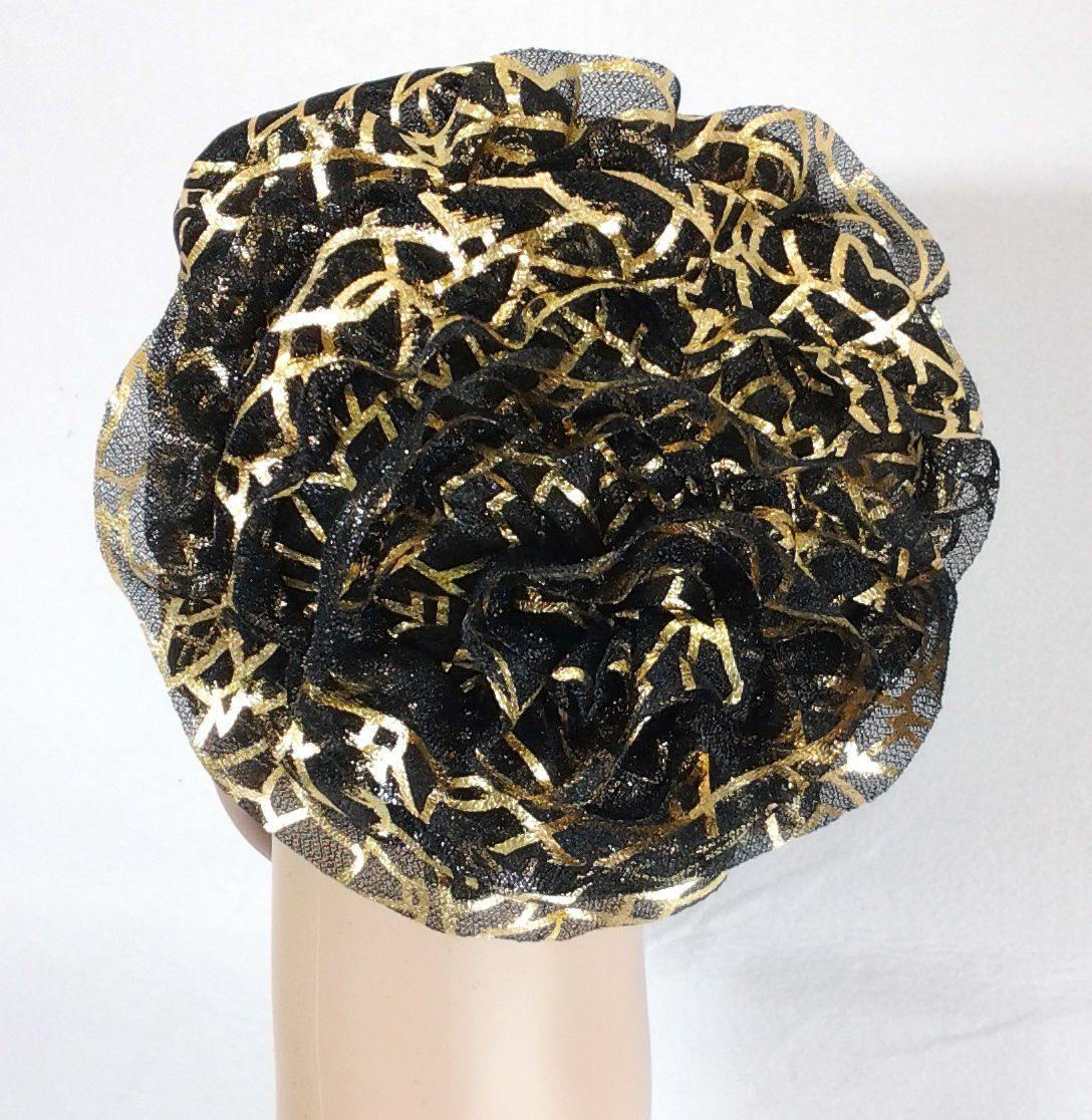 Gauze Gilt-Print UnderHijab Muslim Inner Hijab Caps Hair loss Underscarf - Arabian Shopping Zone