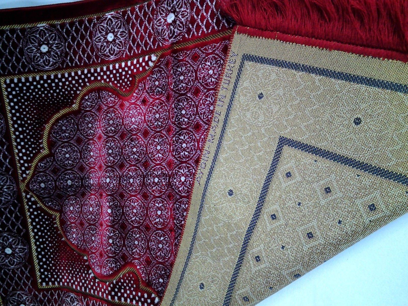 IPEC Turkish Velvet Prayer Rug- Heavy Duty - Arabian Shopping Zone