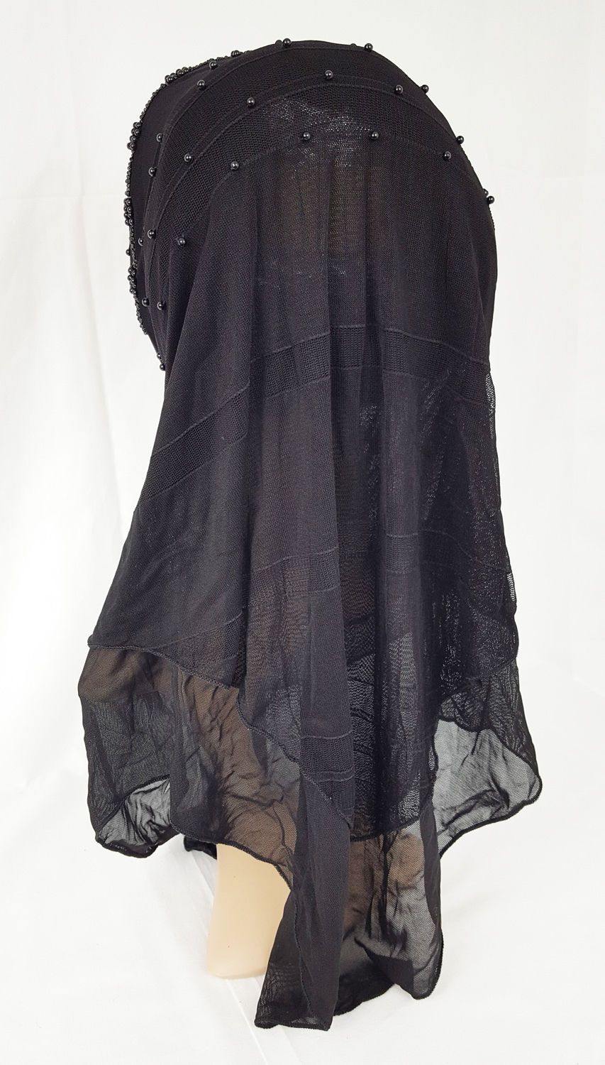 Slip-on LightWeight Double-Mesh-layered Muslim Hijab Islamic Scarf Shawls - Arabian Shopping Zone