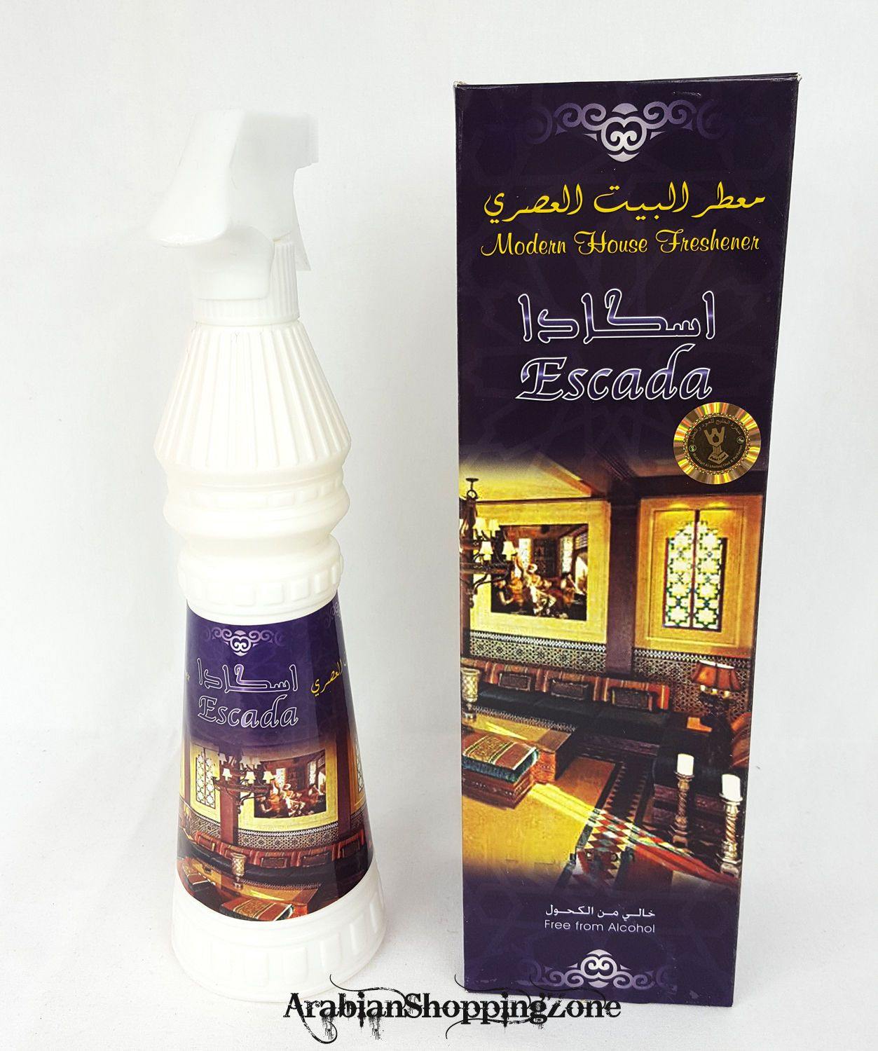 Mabkharat Al-KHALEEJ Air Freshener Spray 500ml Arab Fragrance Base - Arabian Shopping Zone