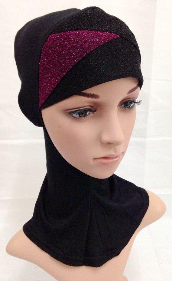 Cotton New Crossover Muslim Inner Caps Islamic Underscarf Ninja Hijab Hair Loss - Arabian Shopping Zone