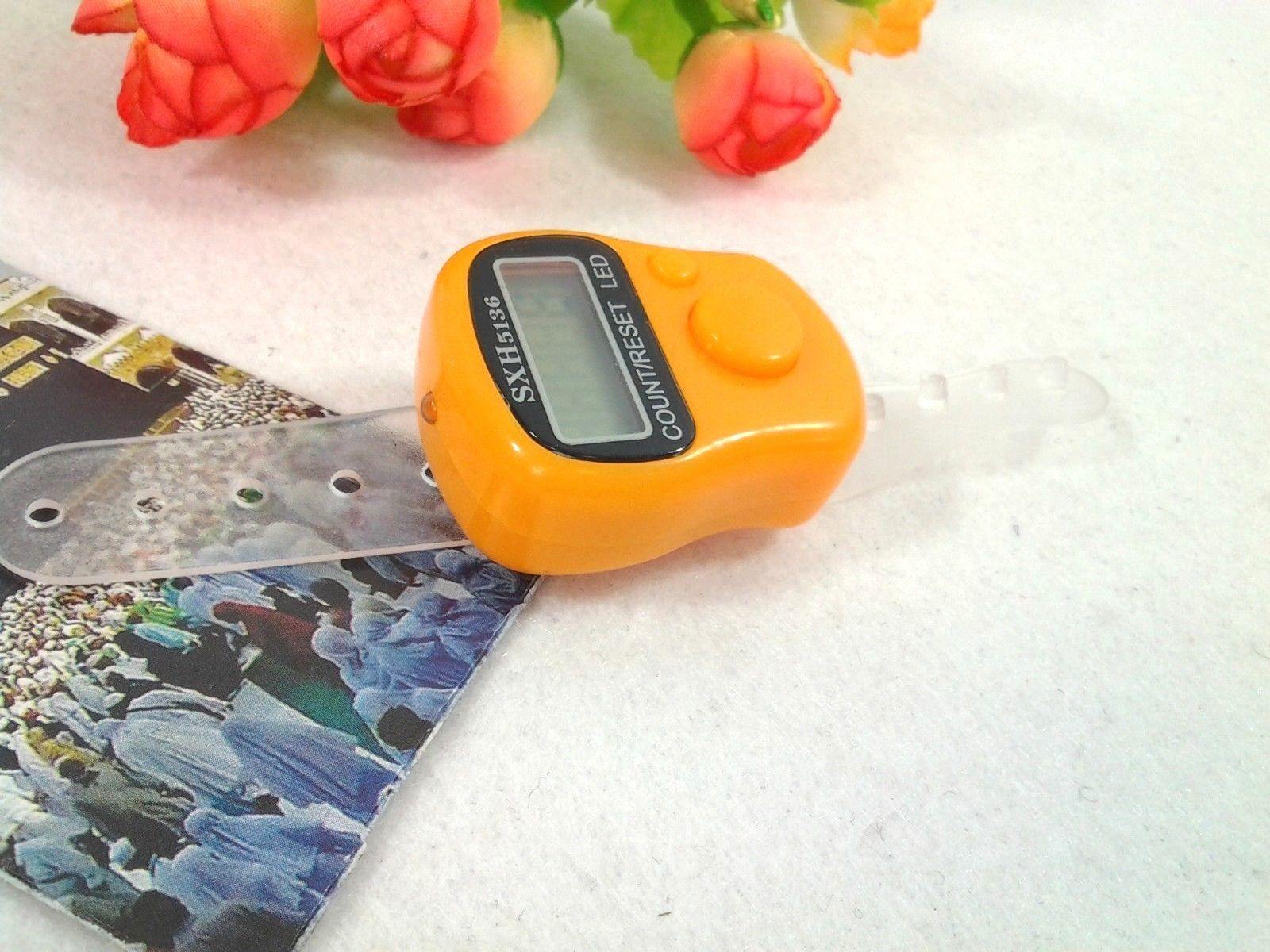 5-Digit Muslim Digital Finger Tasbeeh Counter Masbaha with LED (MiniTorch) - Islamic Shop