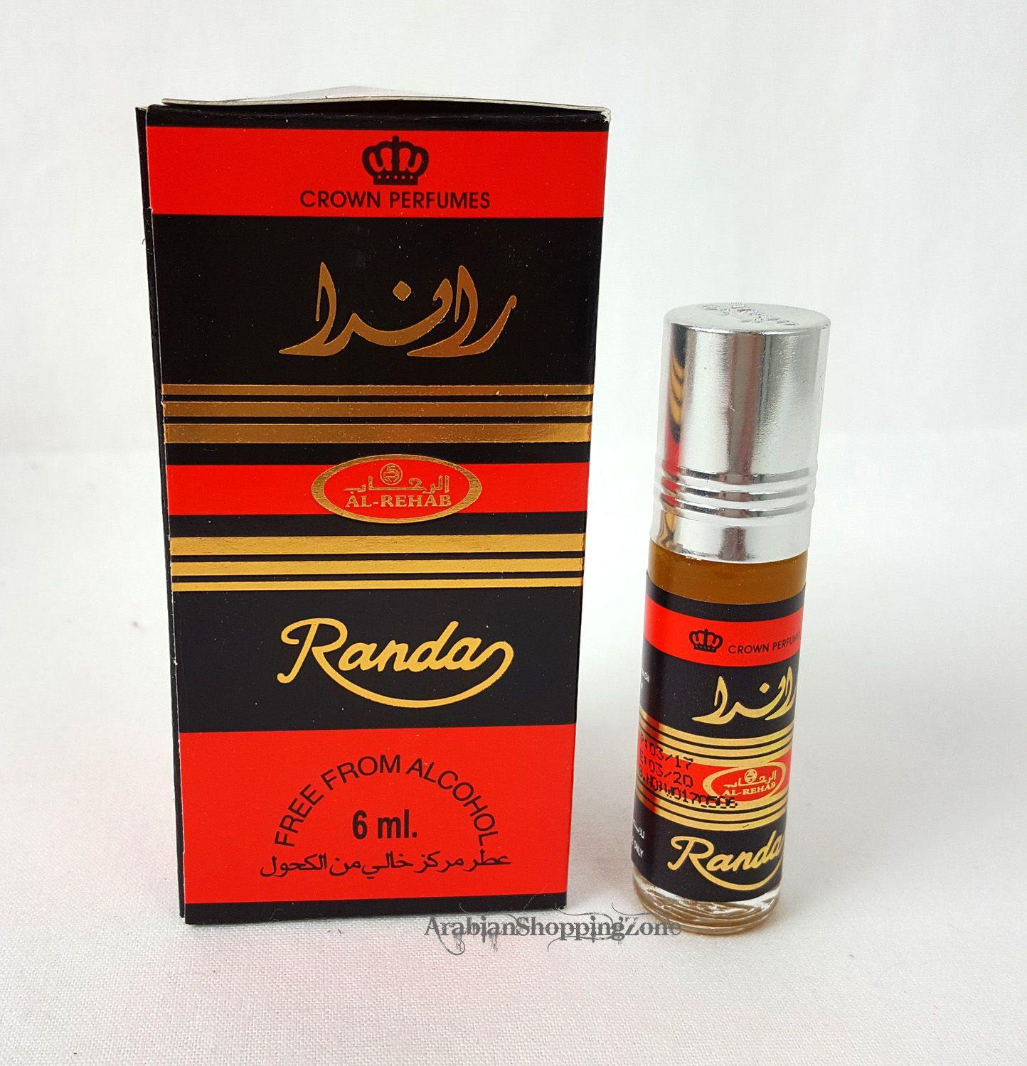 AL Rehab Perfume Concentrated Perfume Oil Attar 6ml - Islamic Shop