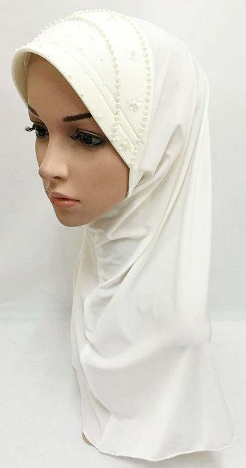Summer LightWeight Lycra Slip-on Muslim Hijab Islamic Scarf Shawls - Arabian Shopping Zone