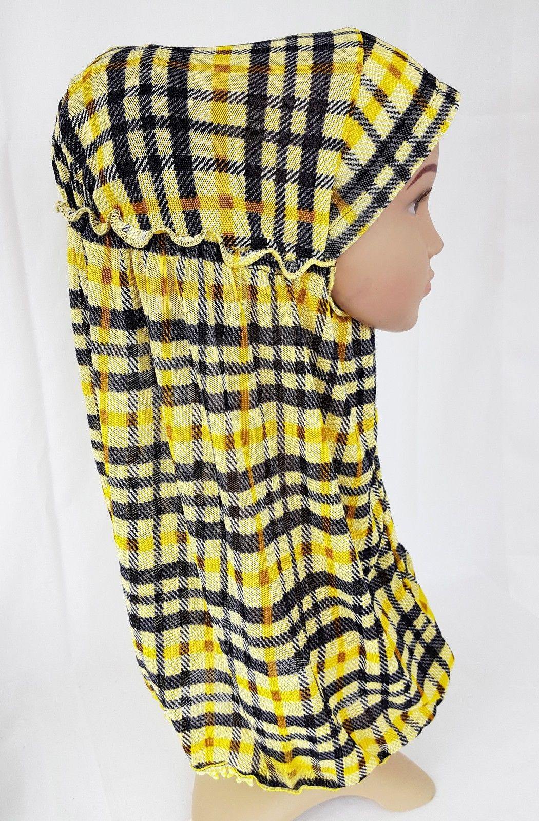 NEW Lace/NetYarn Toddler Kids Children Hijab Islamic Scarf Shawls 2-8T - Arabian Shopping Zone