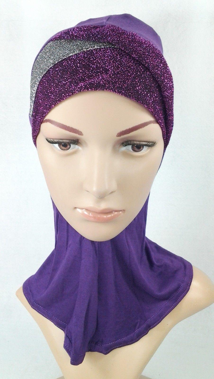 Cotton New Crossover Muslim Inner Caps Islamic Underscarf Ninja Hijab Hair Loss - Arabian Shopping Zone