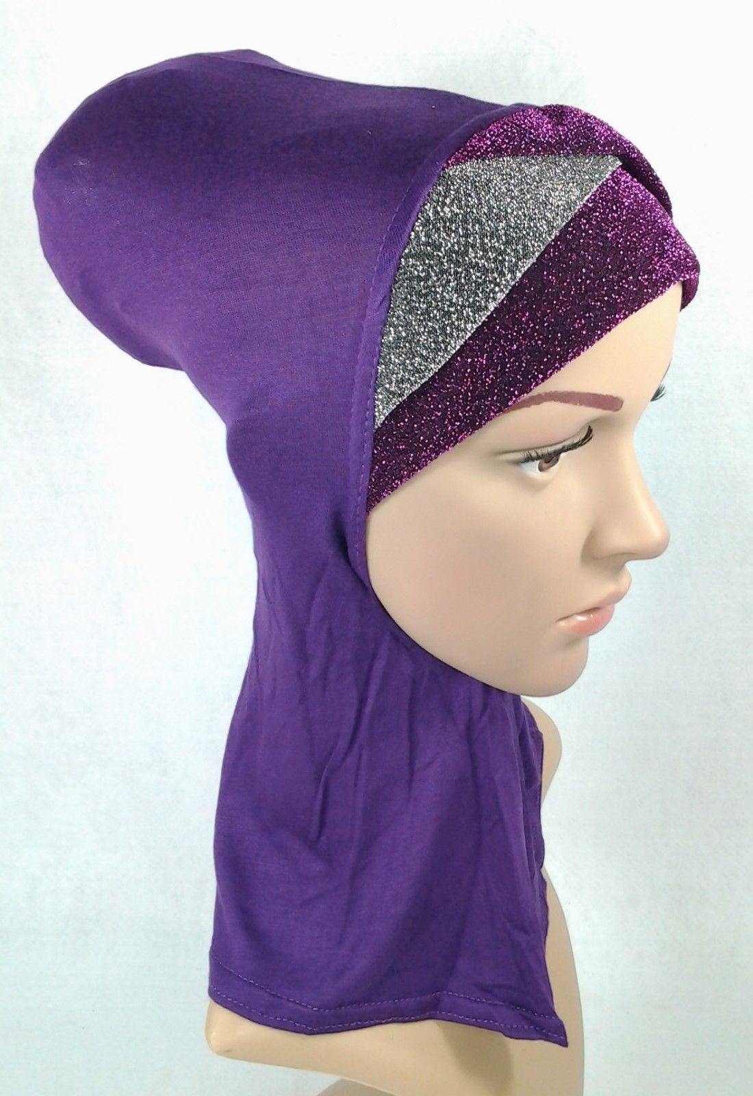 Cotton New Crossover Muslim Inner Caps Islamic Underscarf Ninja Hijab Hair Loss - Arabian Shopping Zone