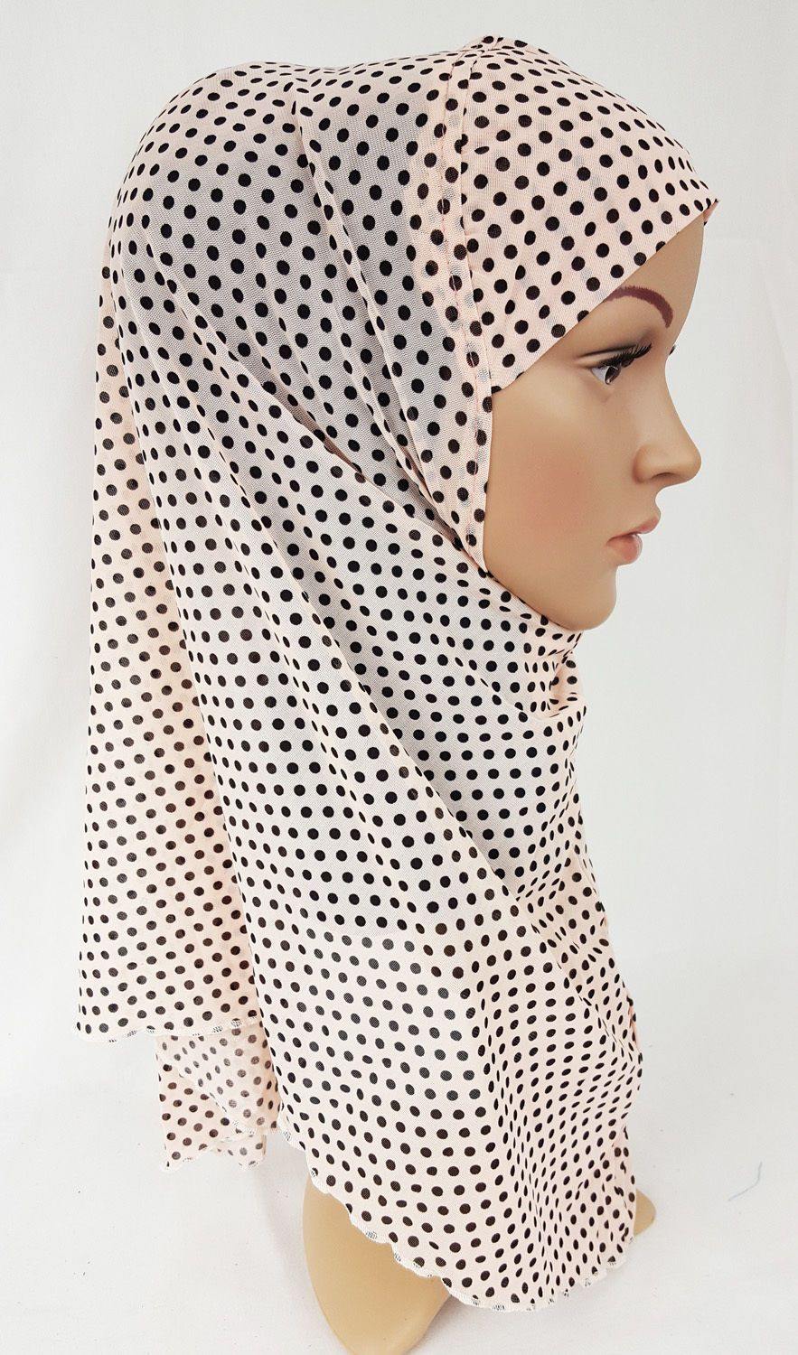 Summer Muslim Hijab Islamic Soft Mesh Hijab/MaxiScarf/ Wrap/Shawl/Slip-on - Arabian Shopping Zone