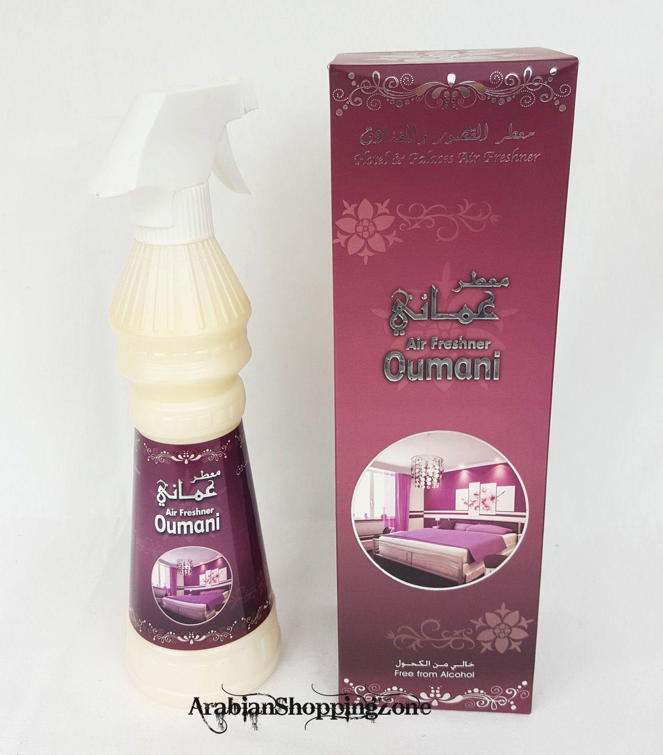 Mabkharat Al-KHALEEJ Air Freshener Spray 500ml Arab Fragrance Base - Arabian Shopping Zone