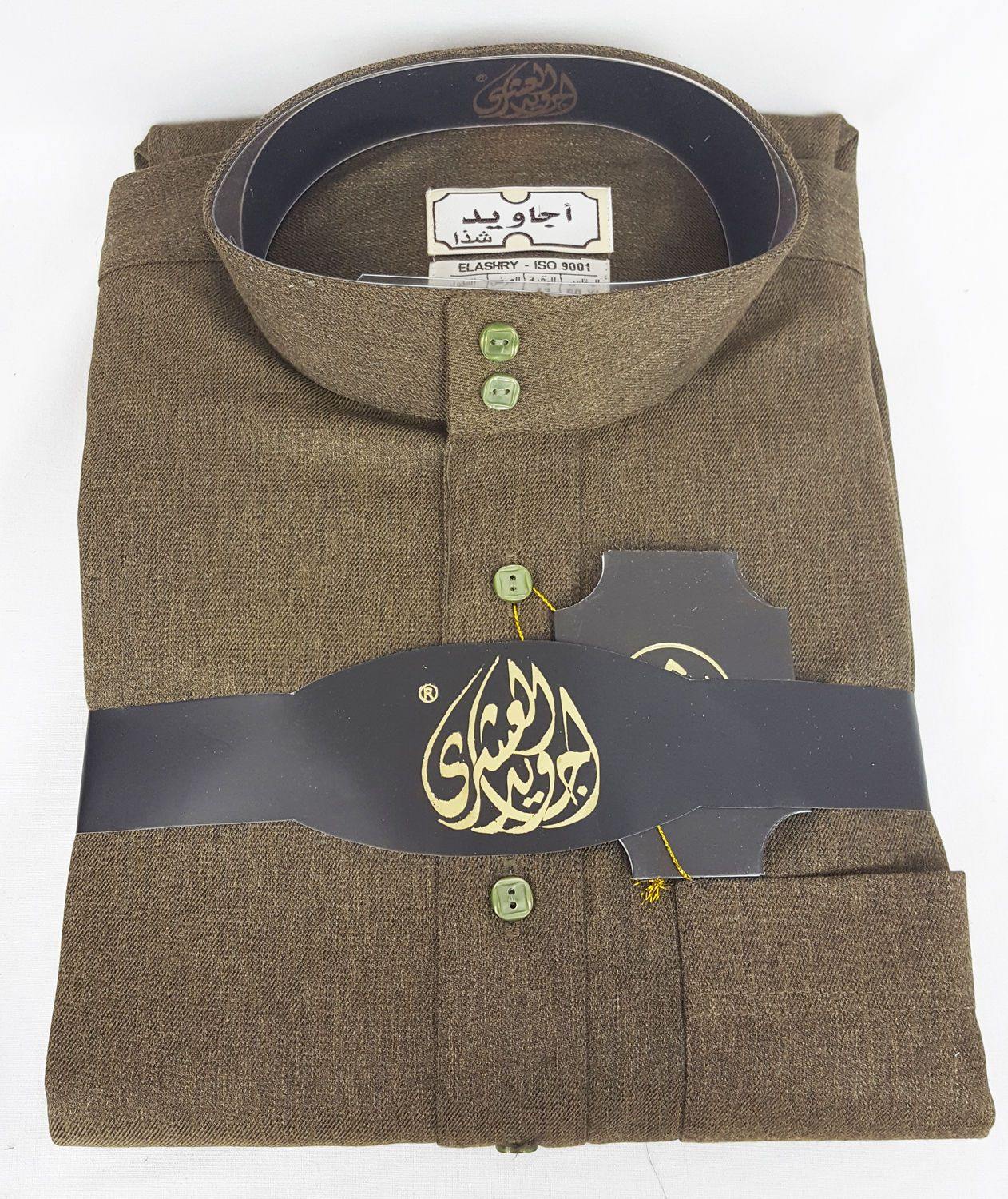 Agawid Deluxe Quality Arabian Dishdasha Winter Thobe Thoub Robe P07 - Islamic Shop