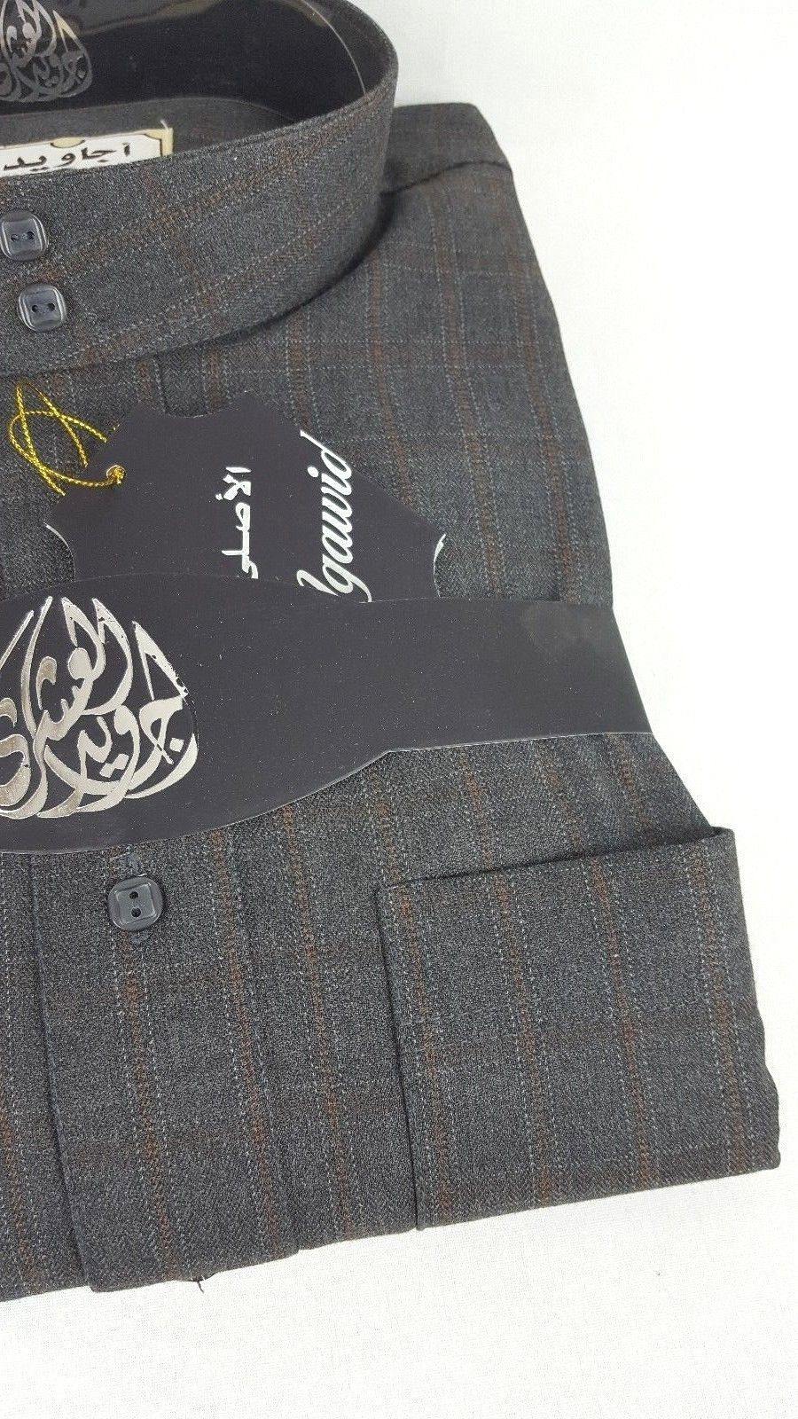 Agawid Deluxe Quality Arabian Dishdasha Winter Thobe Thoub Robe with CUFF P06 - Islamic Shop