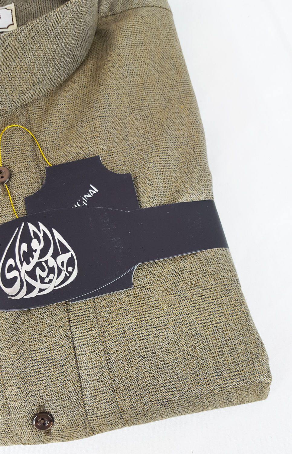 Agawid Deluxe Quality Arabian Dishdasha Winter Thobe Thoub Robe with CUFF P02 - Islamic Shop