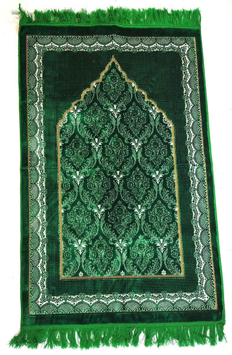 Turkish Soft Islamic Muslim Prayer Rug Namaz Carpet 1.65lbs (43*27inch) - Arabian Shopping Zone