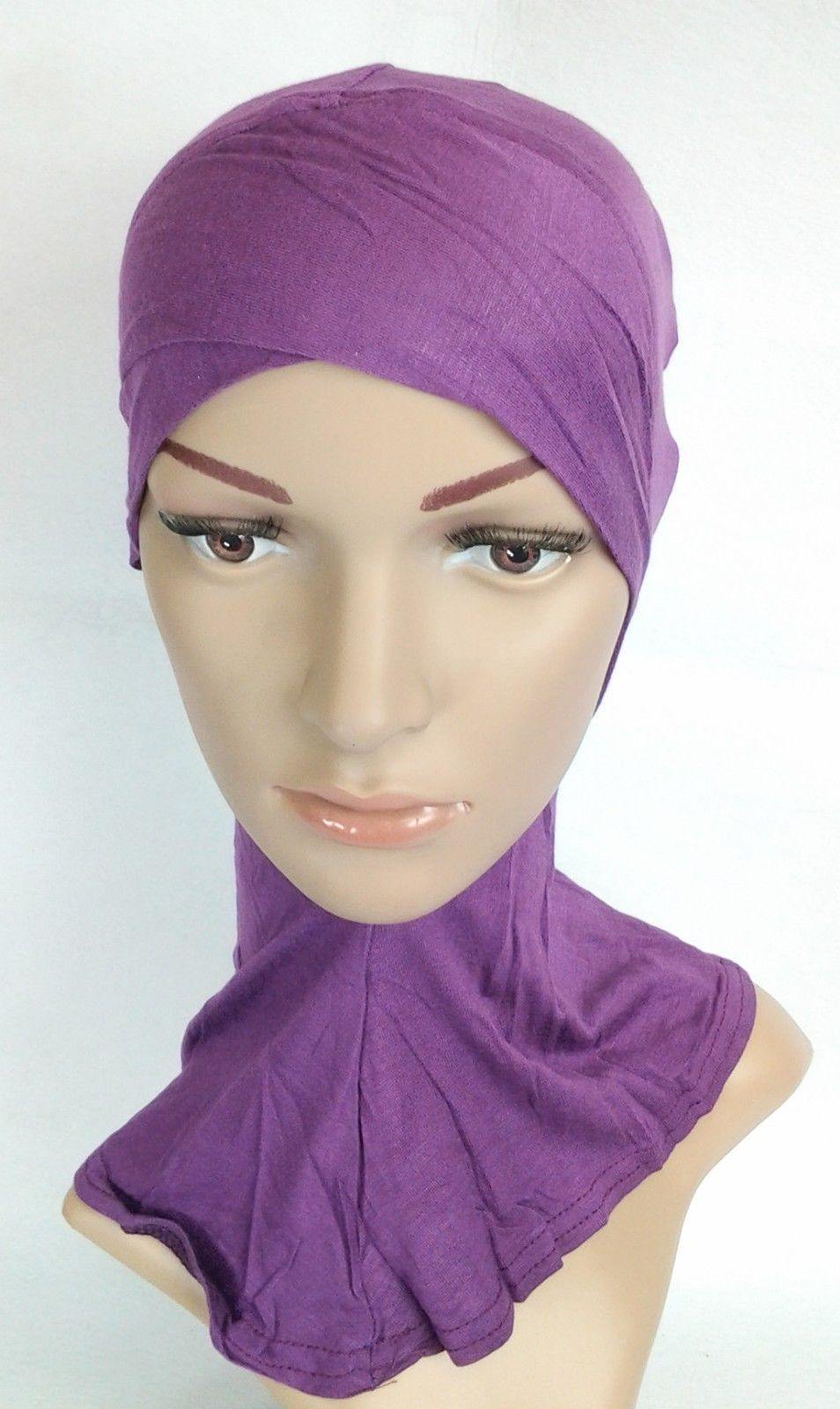 Fashion Cotton Muslim InnerHijab Cap NEW Cross-Forehead Islamic Underscarf/Hijab - Arabian Shopping Zone