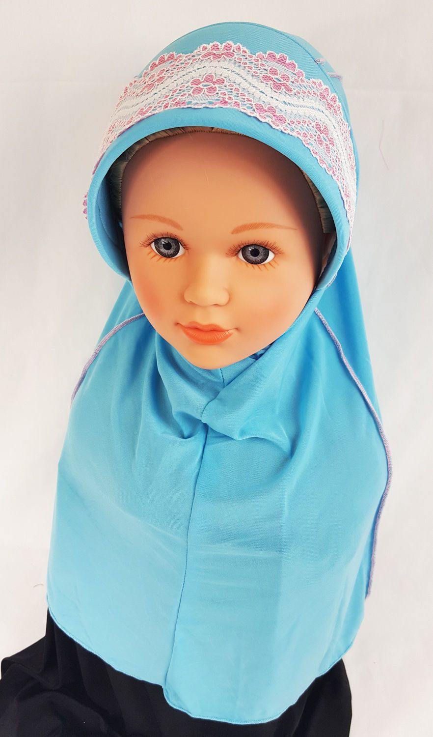 NEW Viscose Baby Kids Children Hijab Islamic Scarf Shawls 3-6T - Arabian Shopping Zone