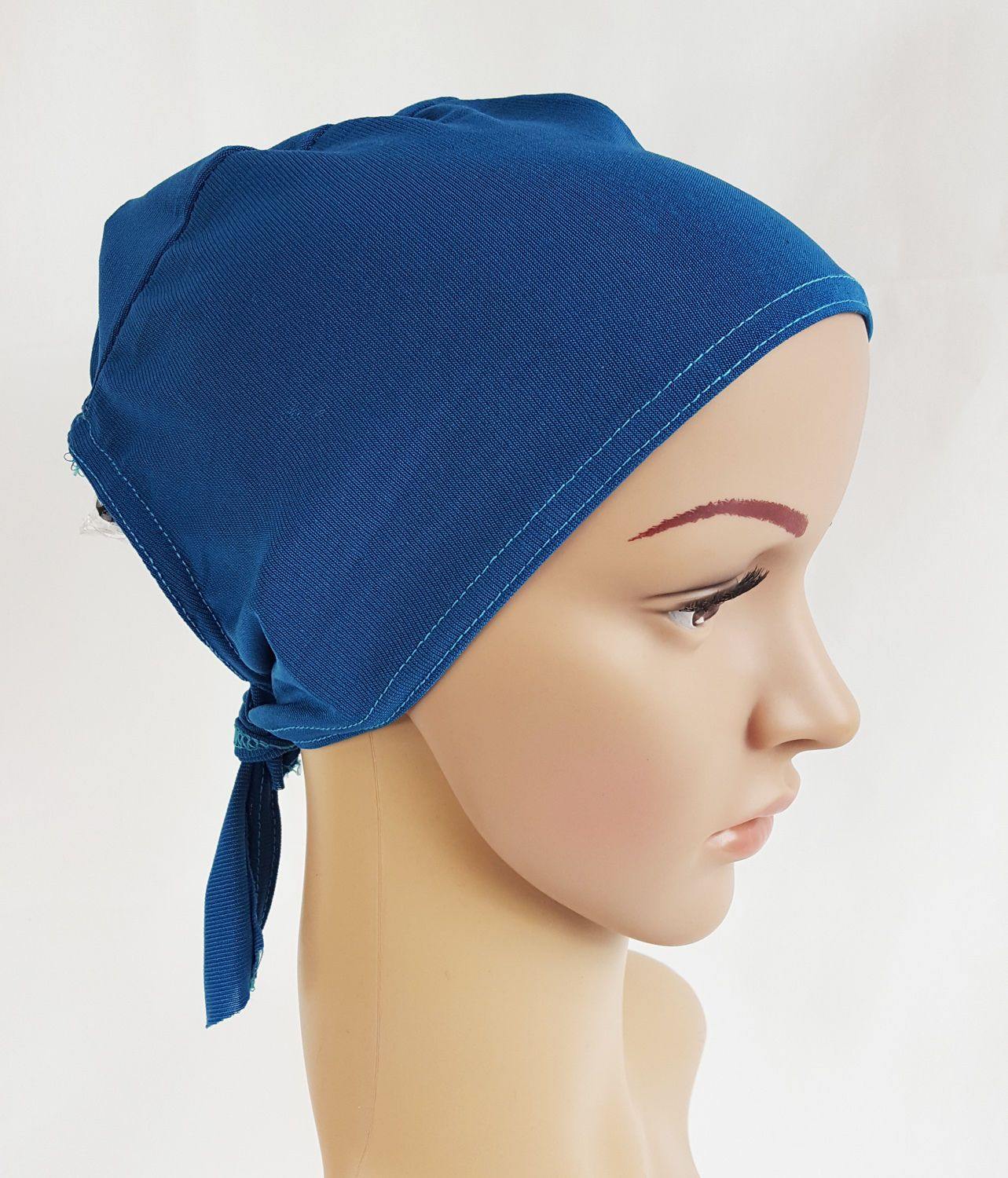 Solid Stretch TieBack UnderHijab Muslim Inner Hijab HairLoss Islamic Underscarf - Arabian Shopping Zone