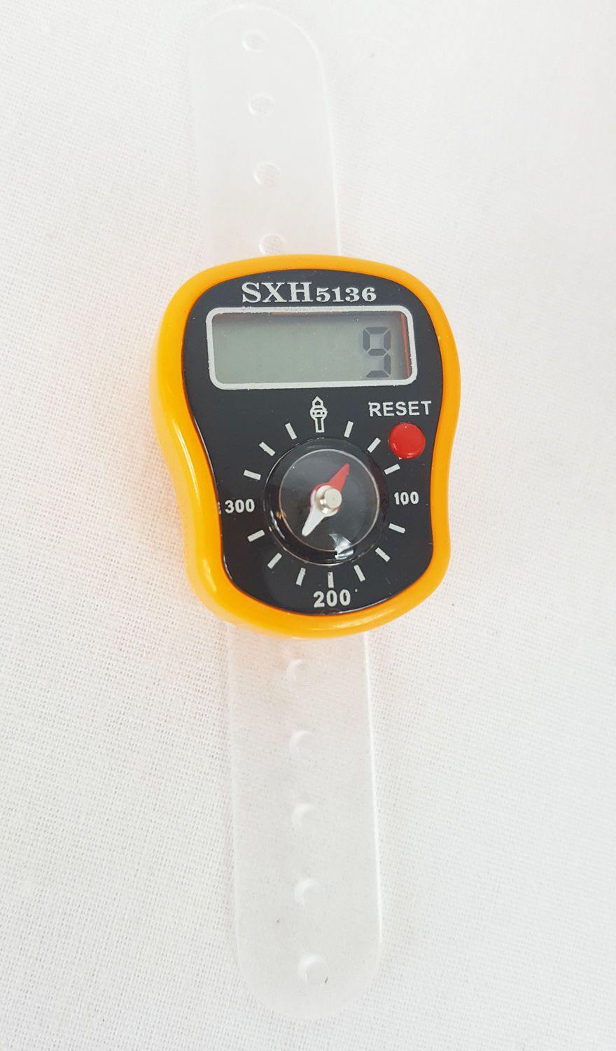 Finger Hand Held Digital 5-Digit LCD Tally Counter Tasbeeh + Compass - Arabian Shopping Zone