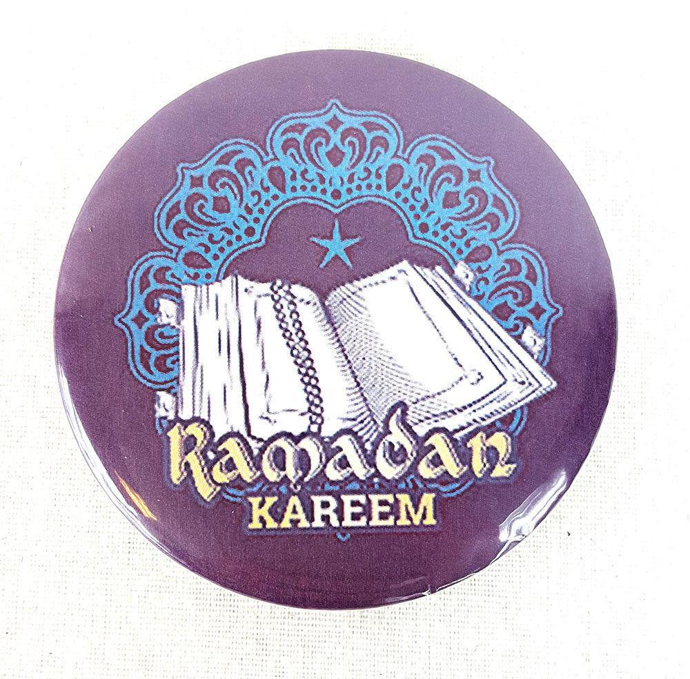 Muslim BADGE BUTTON PIN "Eid Mubarak" (Big Size 2.25inch/58mm) ISLAM GIFT - Arabian Shopping Zone