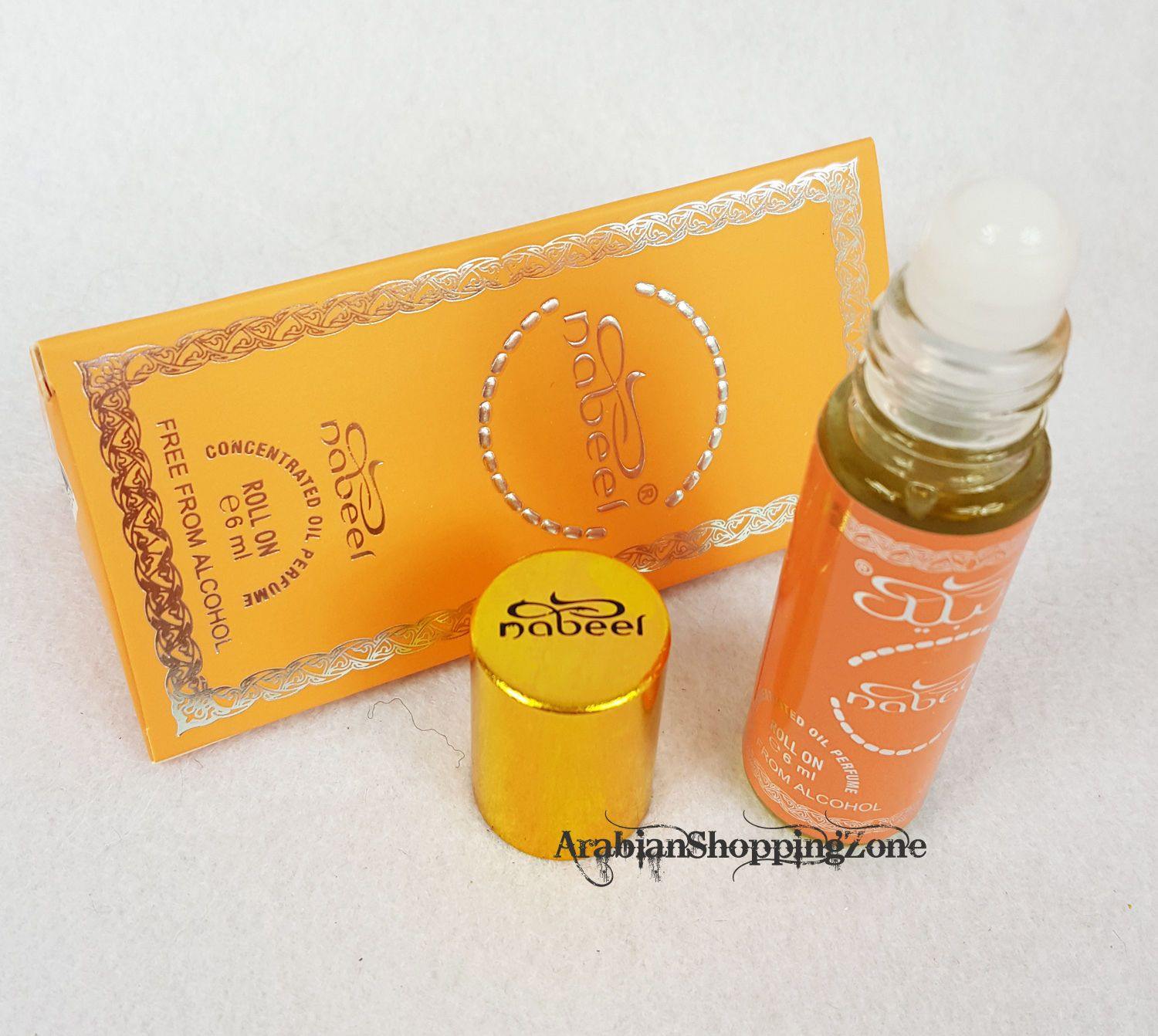Concentrated Nabeel Perfume Oil Attar Parfüm Parfum Musk/OUD Roll-on 6ML - Arabian Shopping Zone