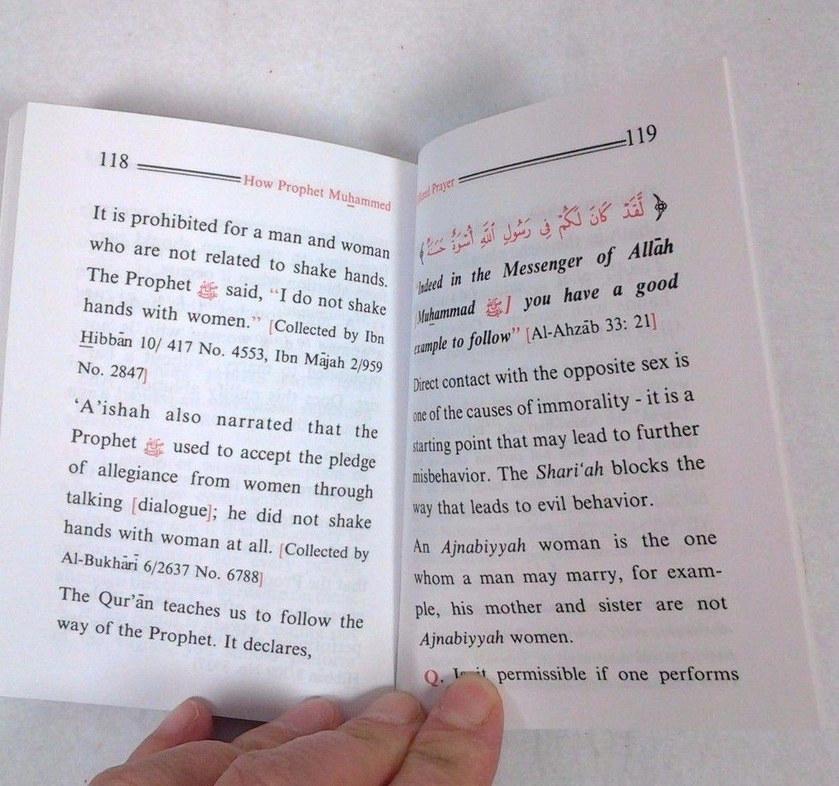 How Prophet Muhammad Offered Prayer (English) from Dar AL Salam Pocket Size - Arabian Shopping Zone