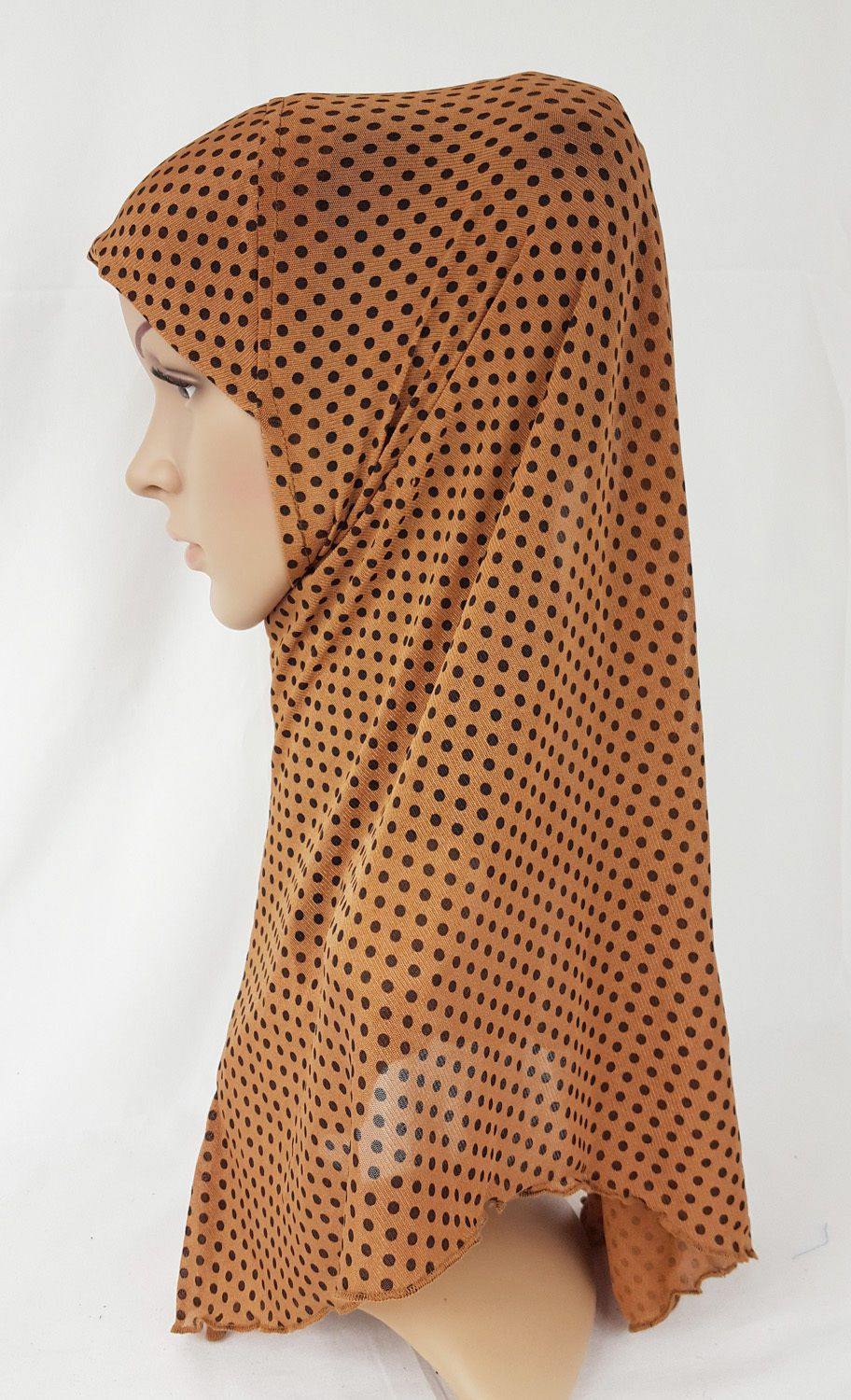 Summer Muslim Hijab Islamic Soft Mesh Hijab/MaxiScarf/ Wrap/Shawl/Slip-on - Arabian Shopping Zone