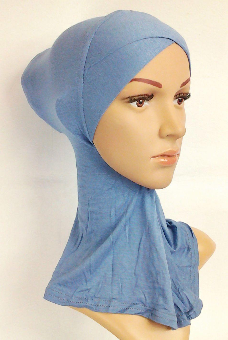 Fashion Cotton Muslim InnerHijab Cap NEW Cross-Forehead Islamic Underscarf/Hijab - Arabian Shopping Zone