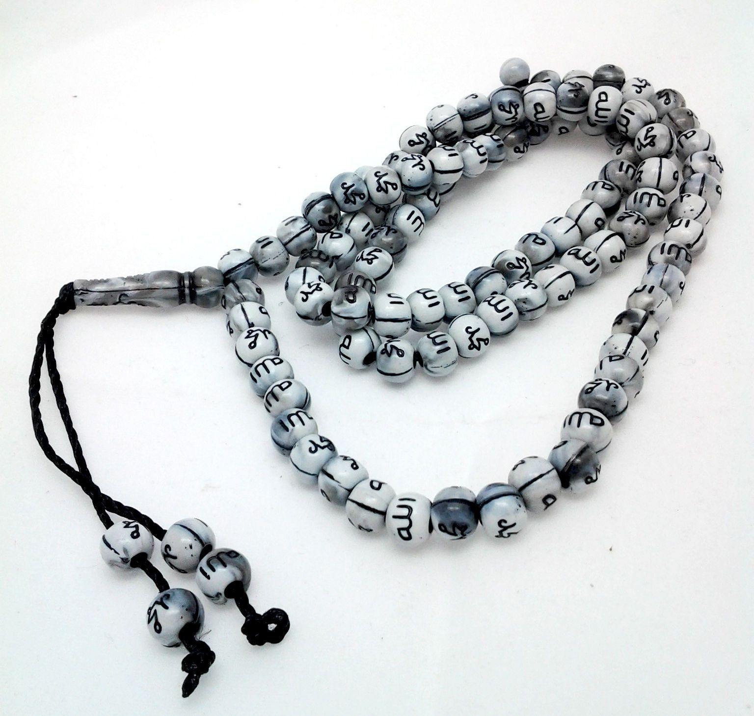 Islamic Salah 6mm Small Prayer Beads 99 Misbaha - Arabian Shopping Zone