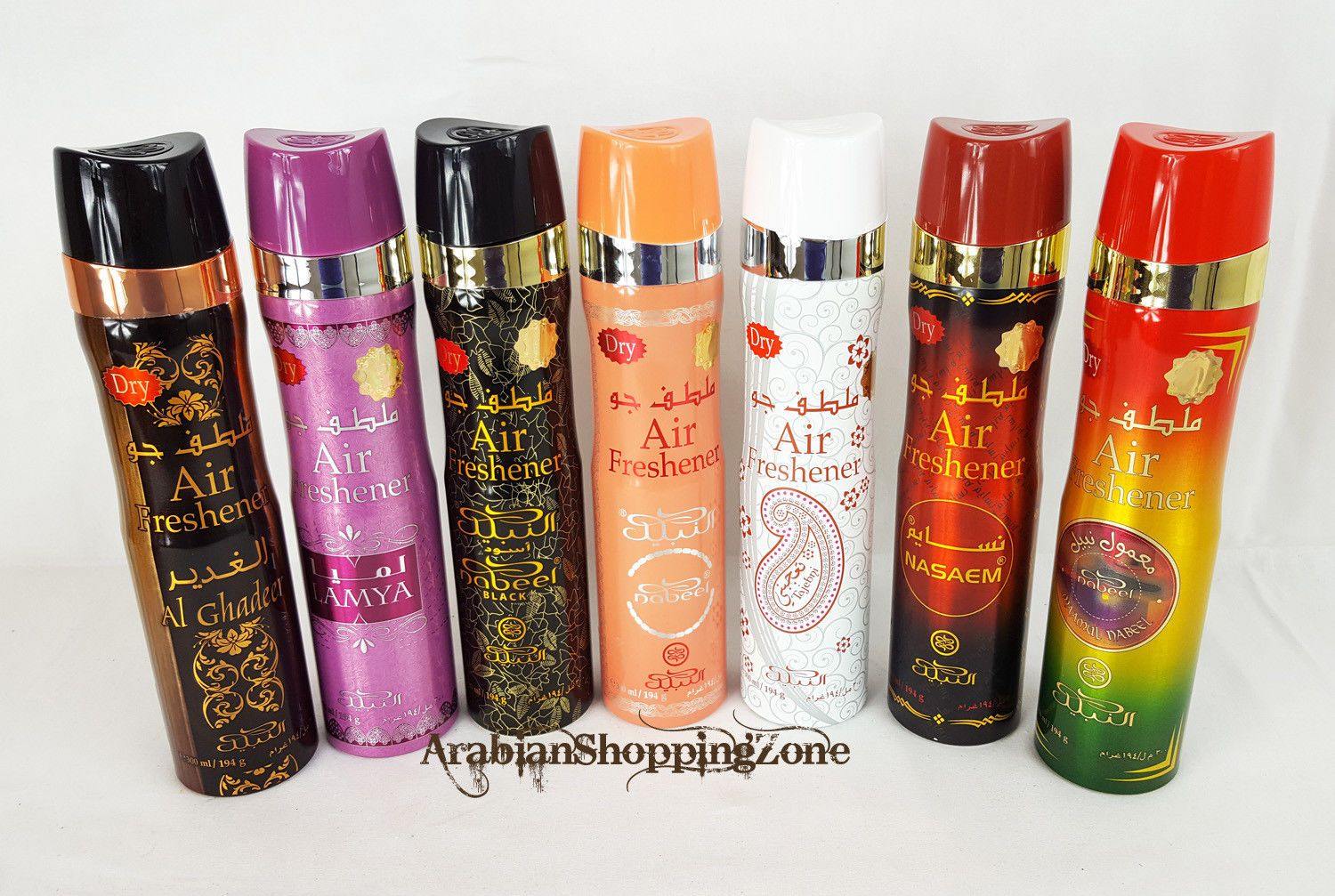 Nabeel Air Fresheners 300ml 7-Types wholesale - Arabian Shopping Zone