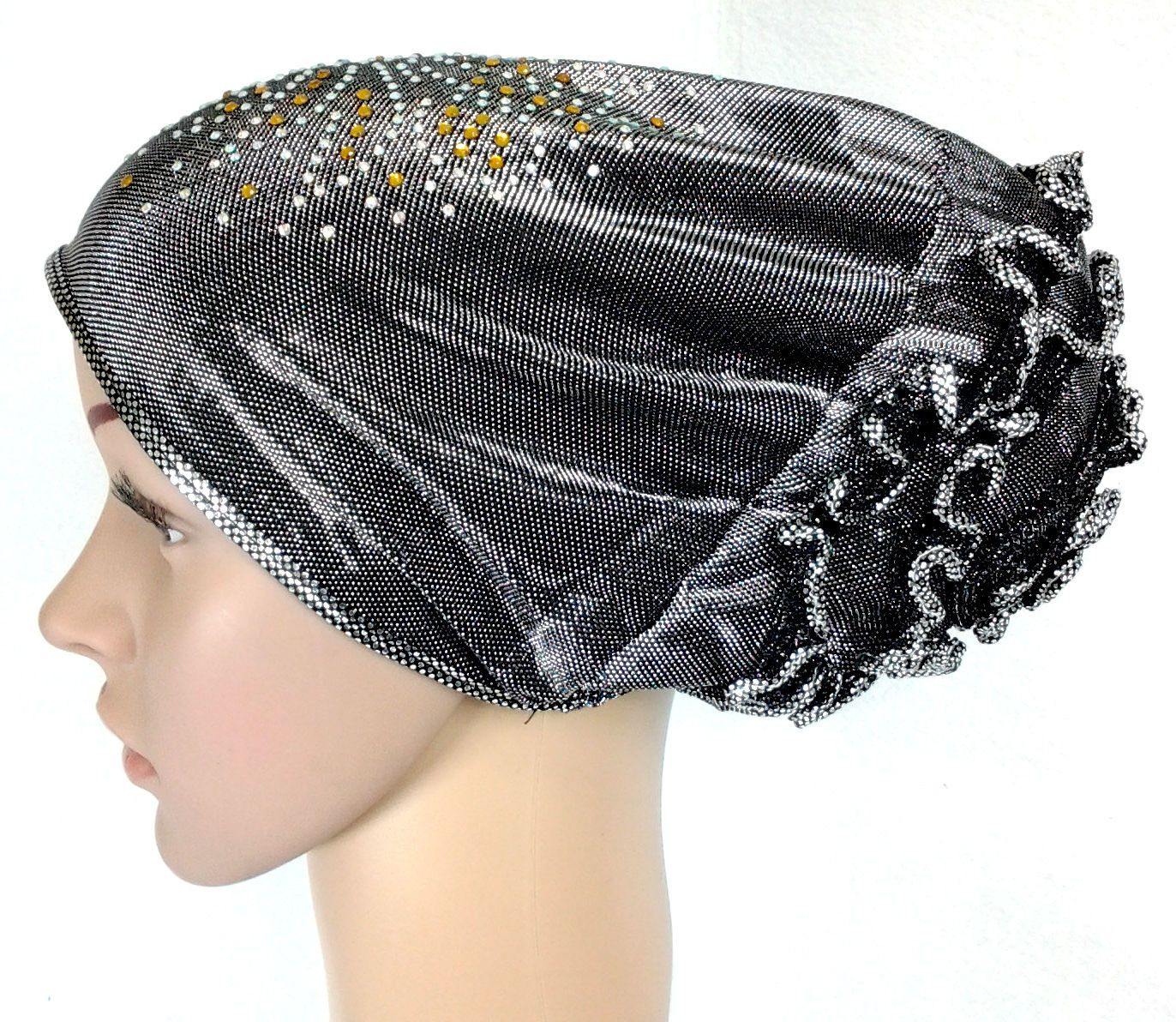 SHINING THREADS RHINESTONE Muslim Inner Caps Islamic Underscarf Hats Ninja Hijab - Arabian Shopping Zone