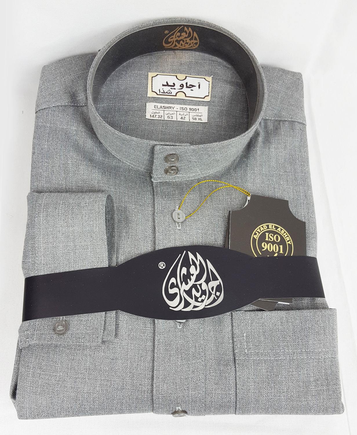 Agawid Deluxe Quality Arabian Dishdasha Winter Thobe Thoub Robe with CUFF P04 - Islamic Shop