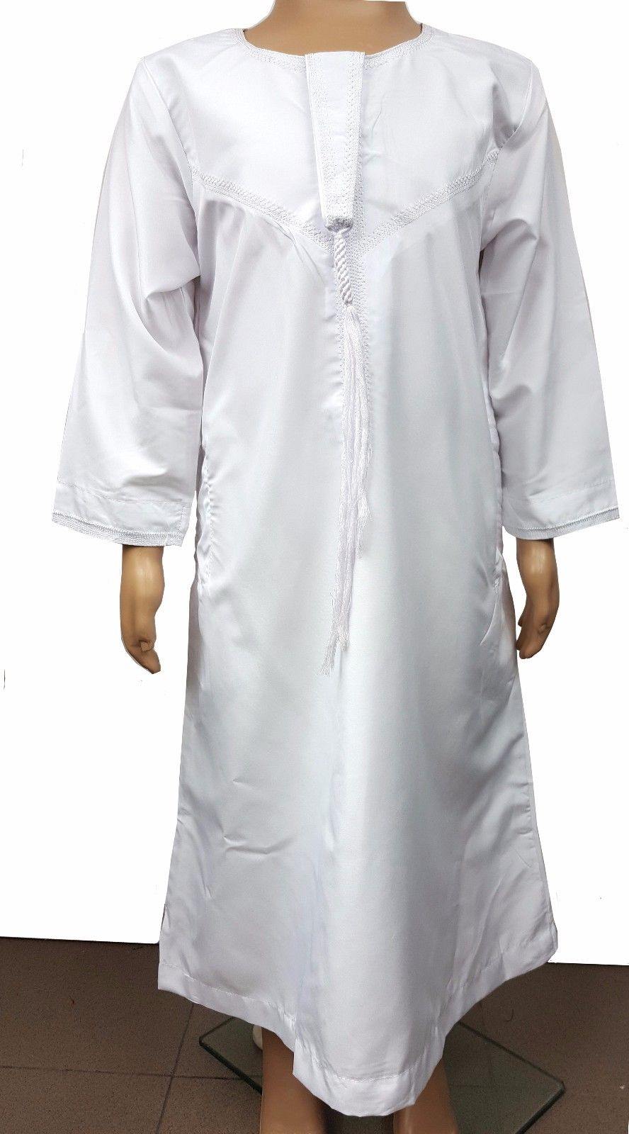 Muslim Thobe 2-12T Imarati (Khaliji) Style - Arabian Shopping Zone