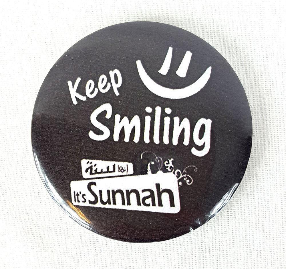 Muslim BADGE BUTTON PIN "Eid Mubarak" (Big Size 2.25inch/58mm) ISLAM GIFT - Arabian Shopping Zone