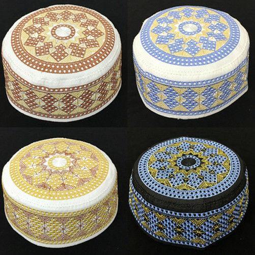 Kofi Topi Embroidery Men Cap Hat Size 58-60 - Arabian Shopping Zone
