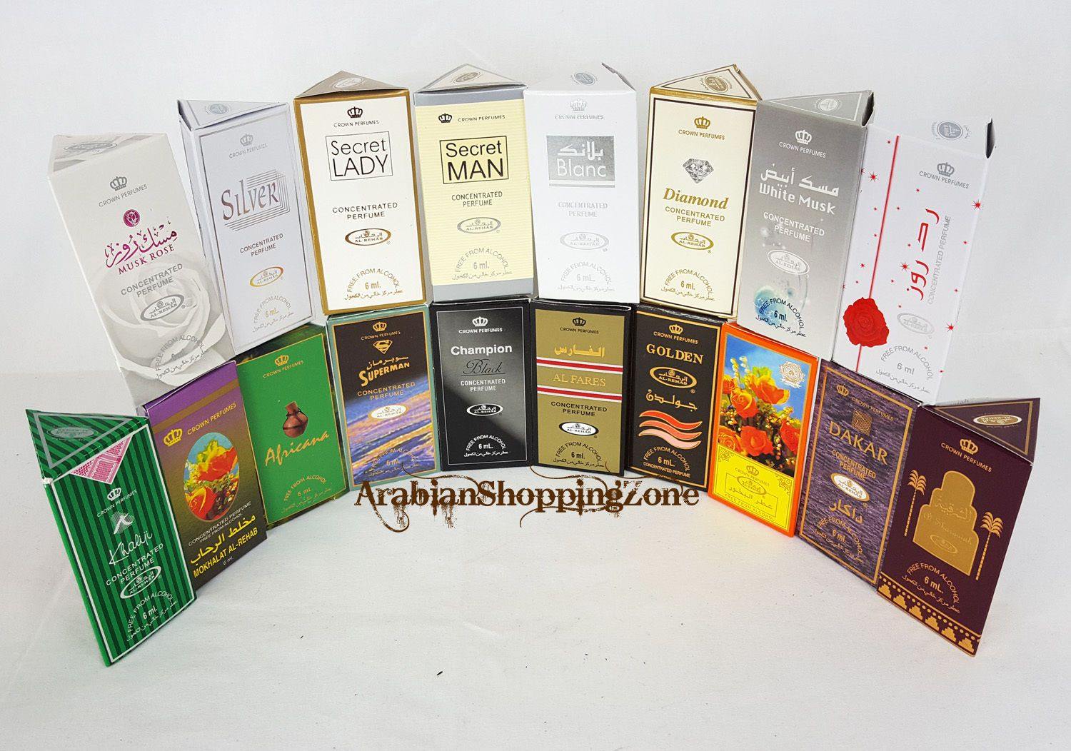 AL Rehab Perfume Concentrated Perfume Oil Attar 6ml - Islamic Shop