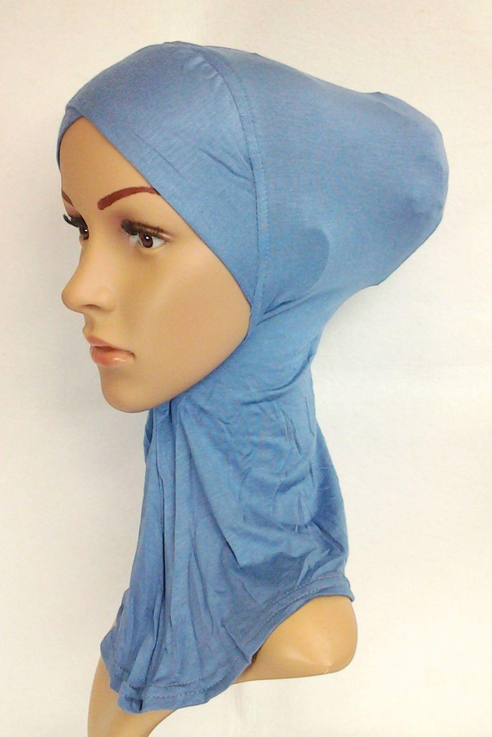 Fashion Cotton Muslim InnerHijab Cap NEW Cross-Forehead Islamic Underscarf/Hijab - Arabian Shopping Zone