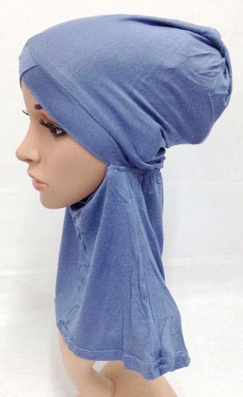 V-Shape Modal Cotton Muslim Women Inner Hijab Caps Islamic Underscarf - Arabian Shopping Zone