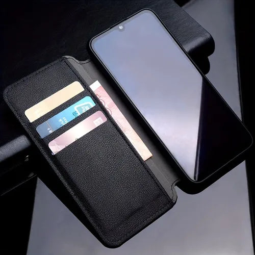 三星 Galaxy A54 5G 豪华人造革翻盖保护套带支架卡槽三星 Galaxy A54 5g 保护套无磁铁