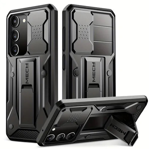 Tongate For Samsung Galaxy S23 Case, With Screen Protector Military Grade Drop Protection Heavy Duty Shockproof Rugged Galaxy S23 Phone Case With Kickstand