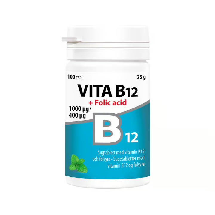 维生素 B12 + 叶酸 1000 微克/400 微克 100 片