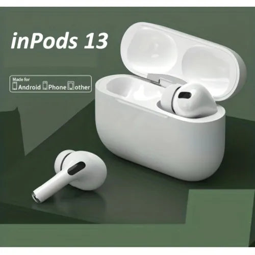 TWS Wireless Earphones With Wireless Charging Case Stereo Earphones Built-in Mic Volume Control Gaming For IOS And Android