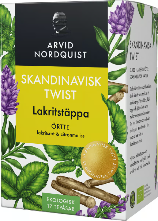 ARVID NORDQUIST Scandinavian Twist Licorice Tap Herbal Tea