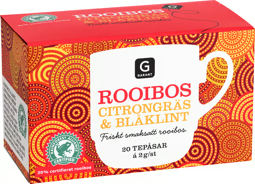 Garant Rooibos Herbal Tea Lemongrass & Cornflower 40 g