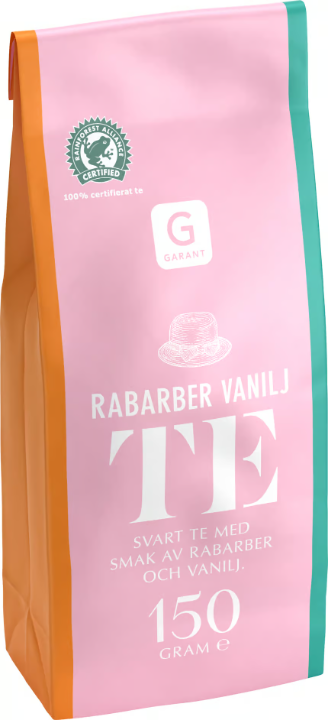 Garant Black Tea Rhubarb Vanilla 150 g