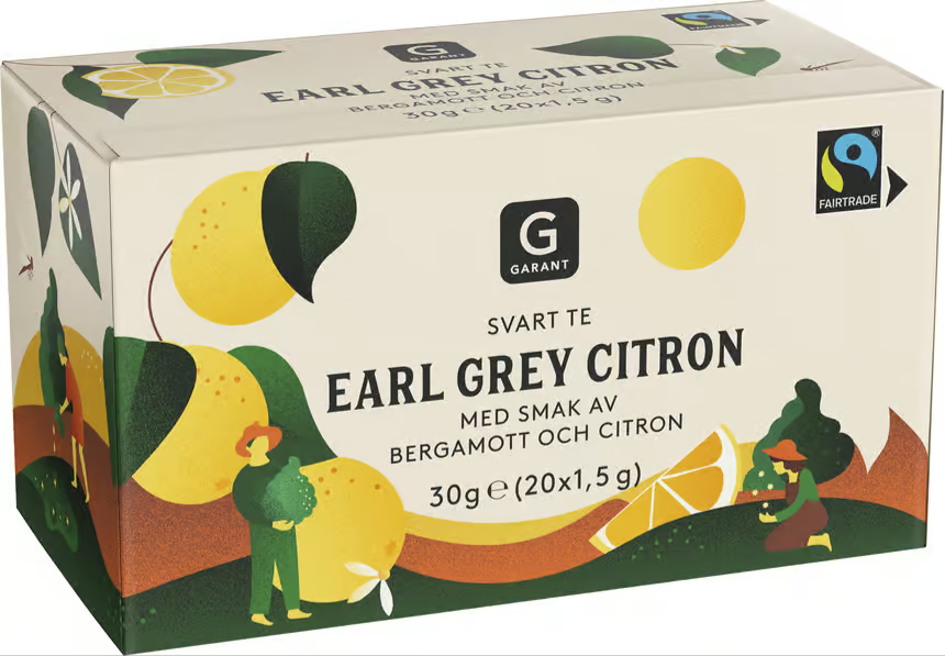 Garant Earl Gray Lemon 20 tea bags