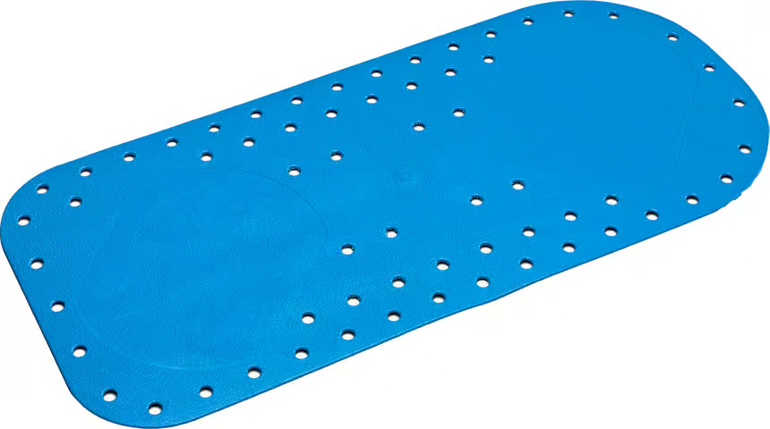 LunSch حوض استحمام غير قابل للانزلاق 74x35 سم 1 قطعة