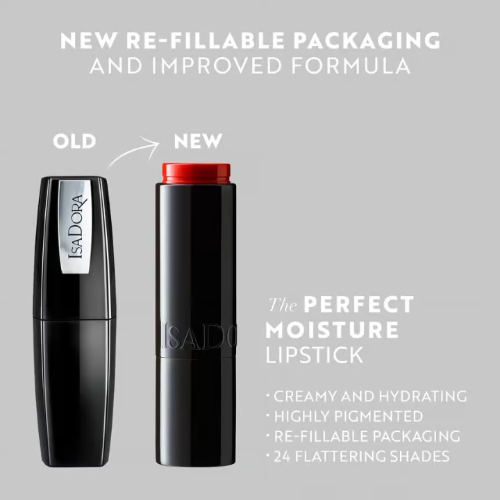 أحمر شفاه مرطب بيرفكت من إيسادورا، 224 كريمي نود، 4 جم