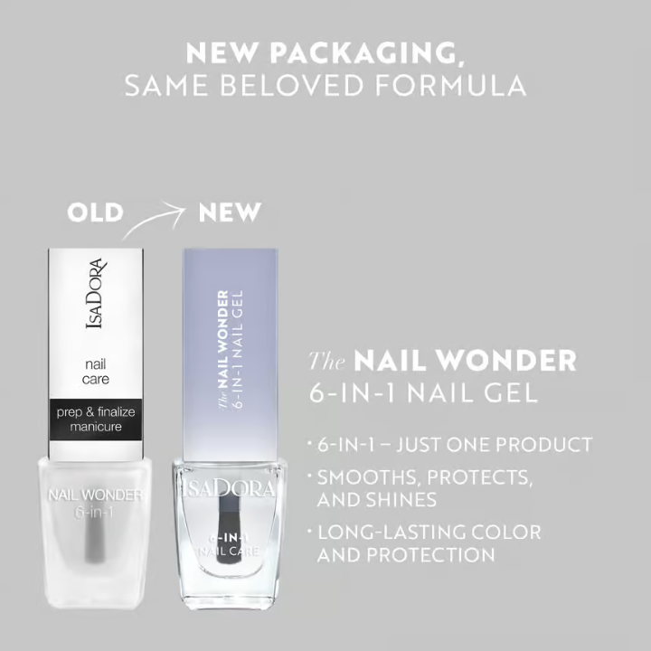 IsaDora Nail Wonder 6-in-1 Nail Gel 6 ml