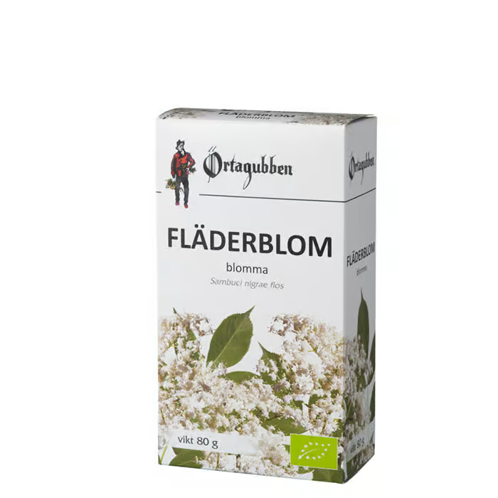 Örtagubben Elderflower 80 g ECO