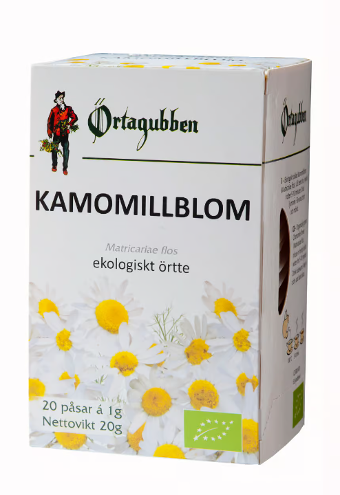 Örtagubben Chamomile flower Tea bags 20x1gr