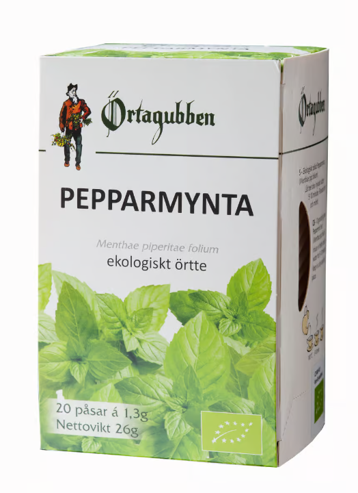 Örtagubben Peppermint Leaf Tea Bags 20x1.3gr